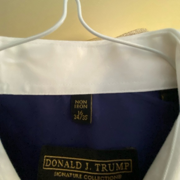 Donald Trump unique purple French cuff dress shirt. Size 16-34/35 - Picture 2 of 2